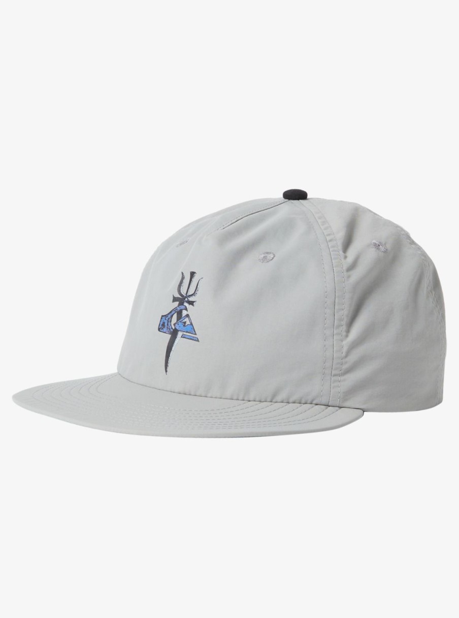 Mens Quiksilver Hats | Dagger Of Fortune Snapback Hat Grey Violet