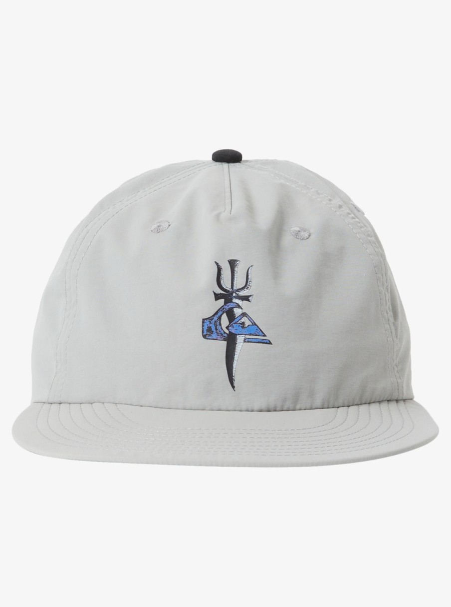 Mens Quiksilver Hats | Dagger Of Fortune Snapback Hat Grey Violet