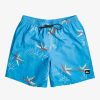 Mens Quiksilver Boardshorts | Everyday Mix 17" Volleys Azure Blue