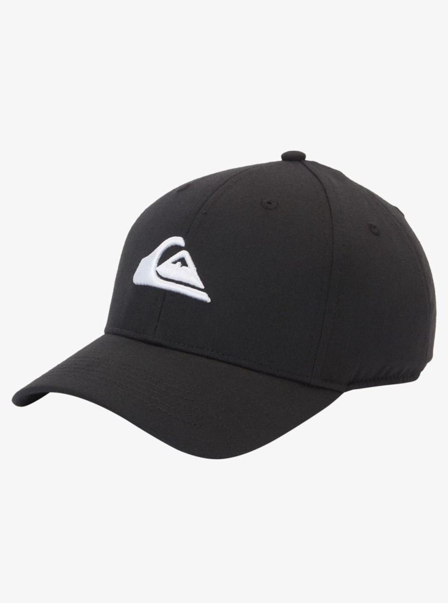 Mens Quiksilver Hats | Decades Snapback Hat Black