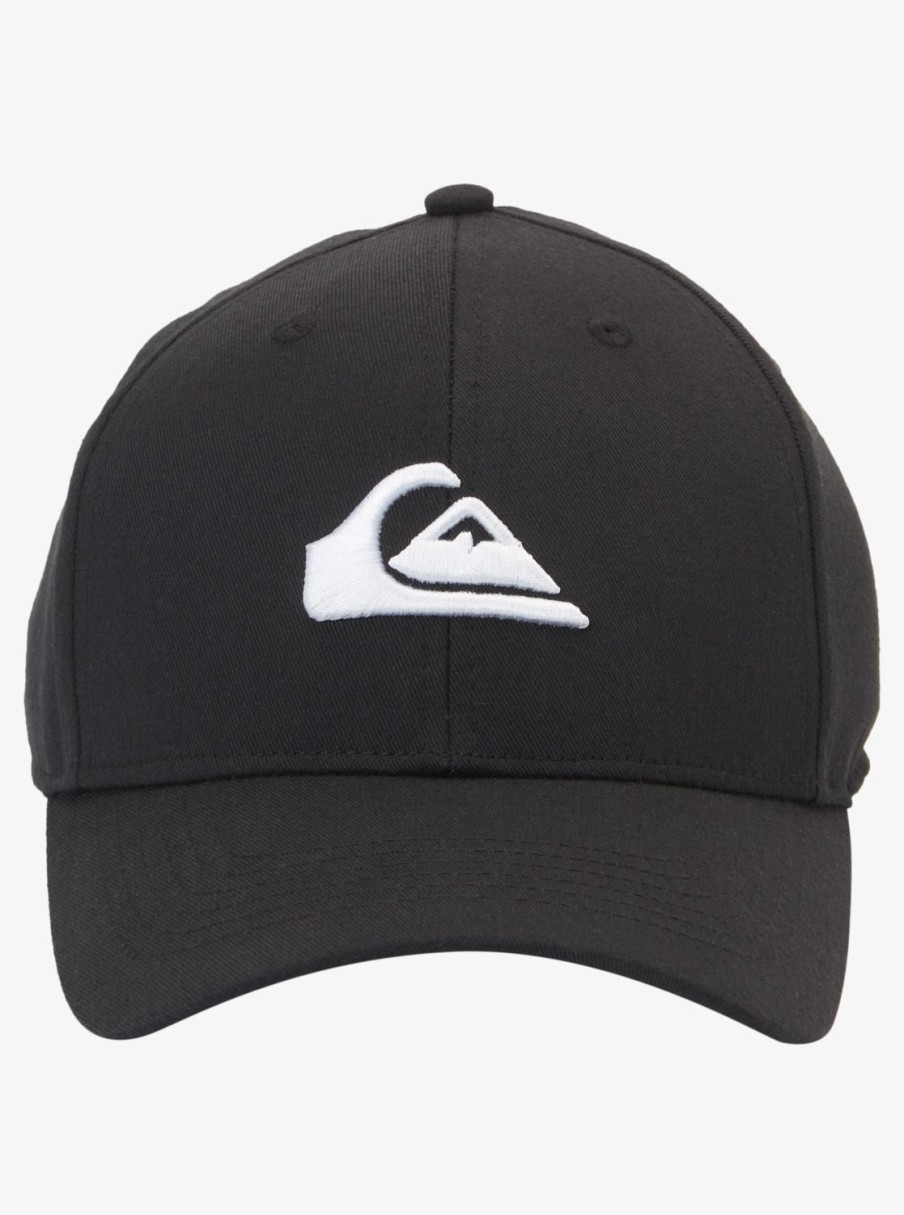 Mens Quiksilver Hats | Decades Snapback Hat Black