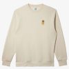 Mens Quiksilver Sweatshirts & Hoodies | E Peace Out Crew Neck Sweatshirt Birch