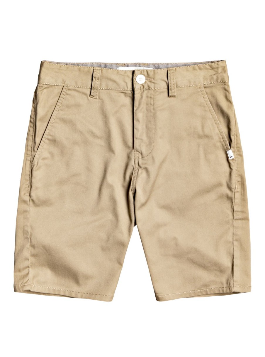 Boys Quiksilver Shorts | Boy'S 8-16 New Everyday Union Stretch Chino Shorts Elmwood