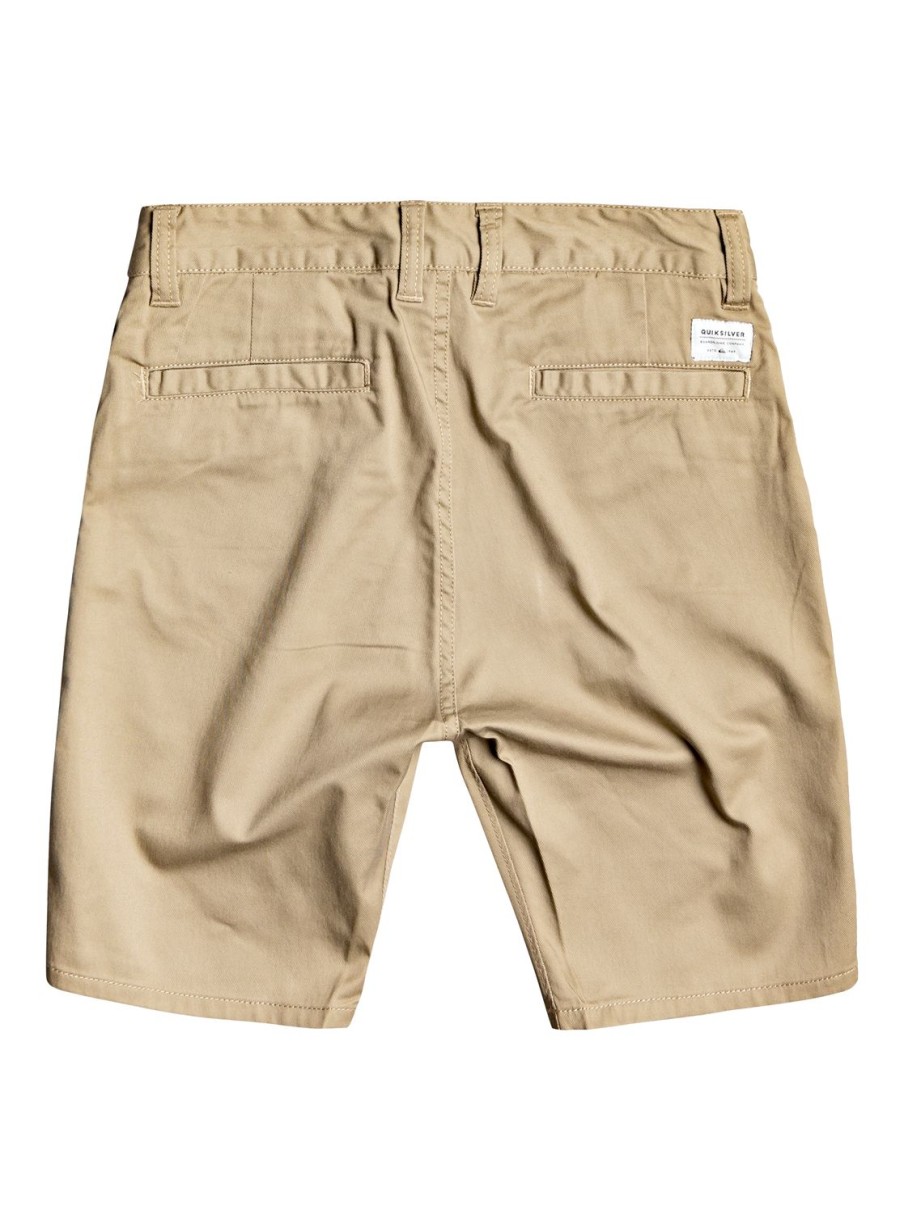 Boys Quiksilver Shorts | Boy'S 8-16 New Everyday Union Stretch Chino Shorts Elmwood