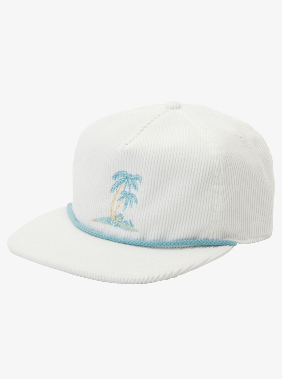 Mens Quiksilver Hats | No Vacancy Cap Snow White