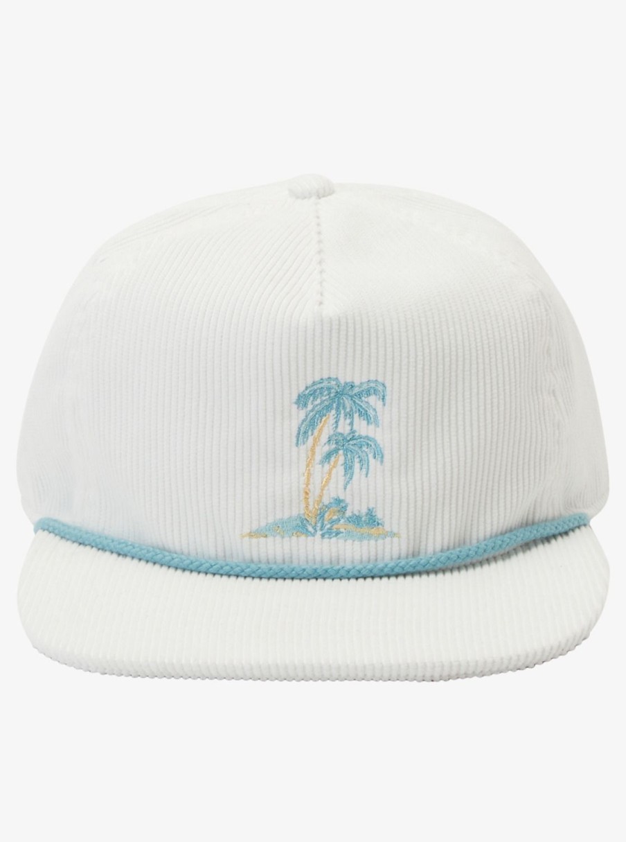 Mens Quiksilver Hats | No Vacancy Cap Snow White