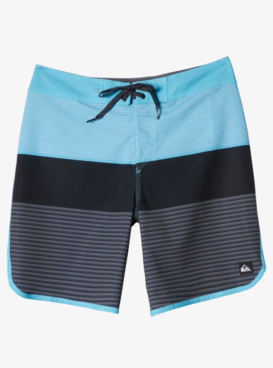 Mens Quiksilver Boardshorts | Surfsilk Tijuana 19" Boardshorts River Blue