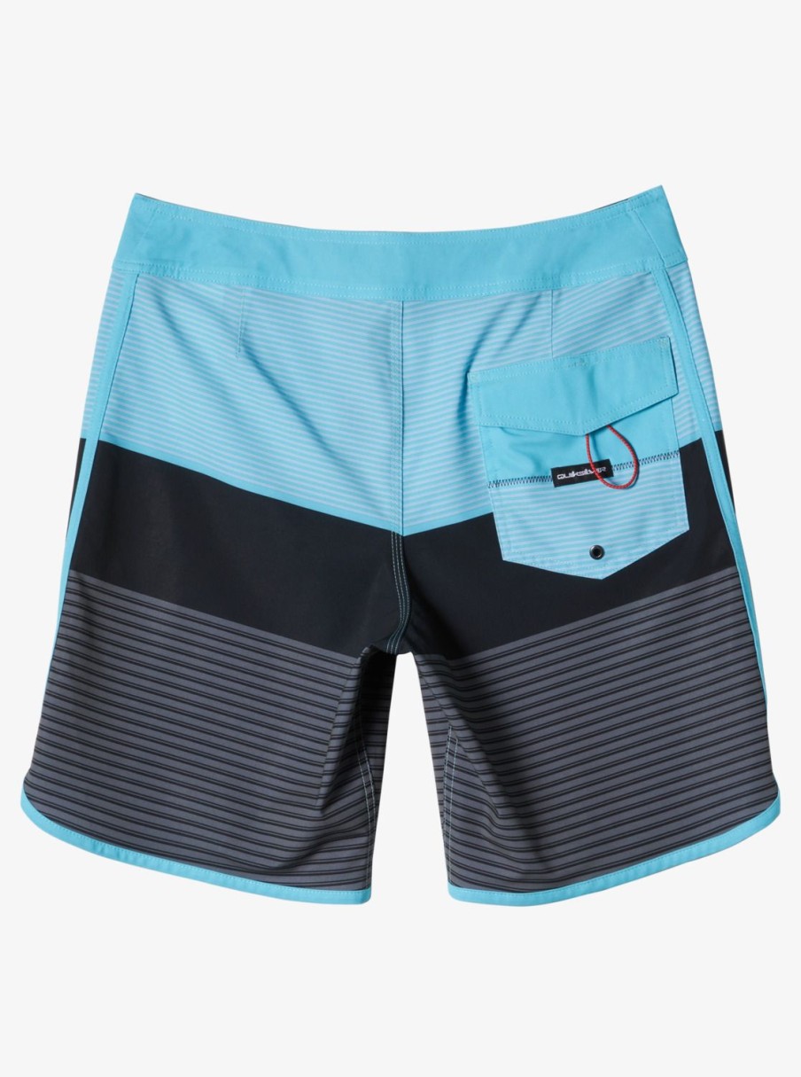 Mens Quiksilver Boardshorts | Surfsilk Tijuana 19" Boardshorts River Blue