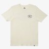 Mens Quiksilver Tees | Stay In Bounds T-Shirt Birch