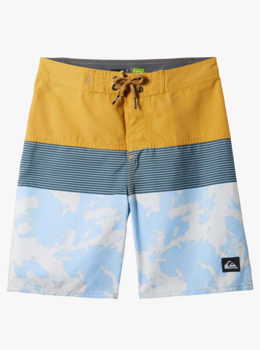 Boys Quiksilver Shorts | Boy'S 8-16 Everyday Panel 17" Boardshorts Mustard