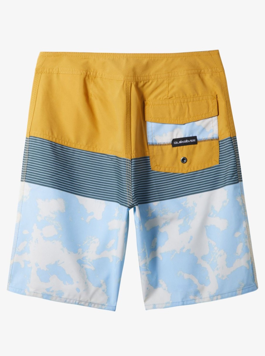 Boys Quiksilver Shorts | Boy'S 8-16 Everyday Panel 17" Boardshorts Mustard