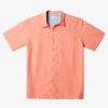 Waterman Quiksilver | Waterman Centinela Premium Anti-Wrinkle Shirt Peached Pink Centinella