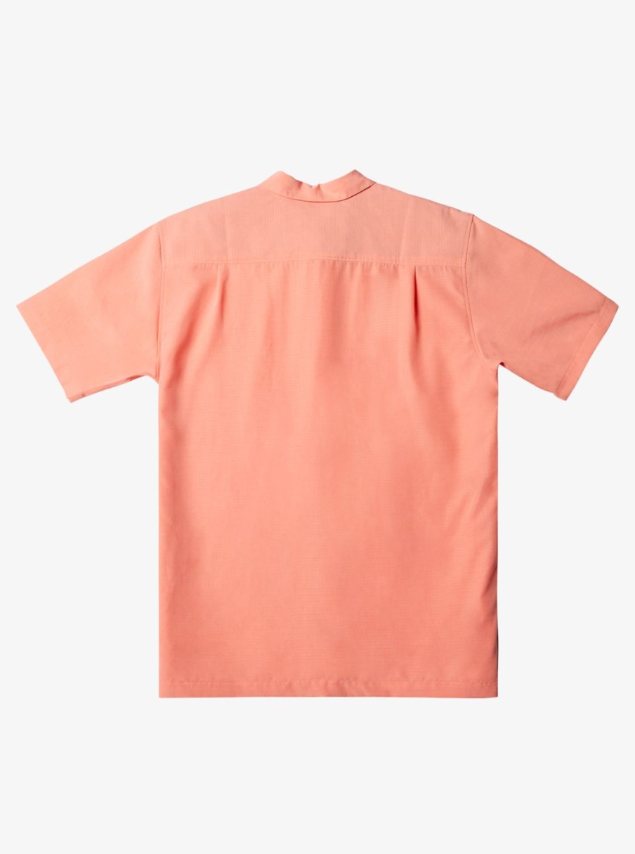 Waterman Quiksilver | Waterman Centinela Premium Anti-Wrinkle Shirt Peached Pink Centinella